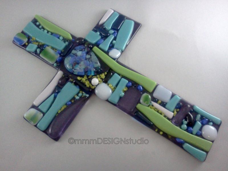 purple heart cross
